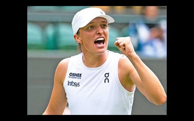  完勝でウィンブルドン初V王手 