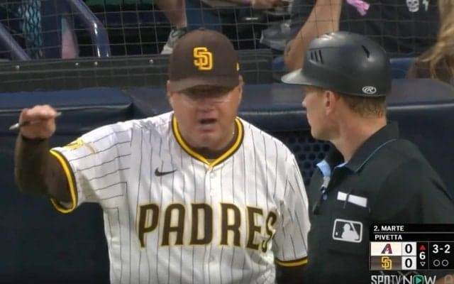 ヤバい暴言連発？ 審判に大激怒！「放送禁止w」 “疑惑の判定”に猛抗議→退場処分が物議を醸す「モザイク処理されてるやん」