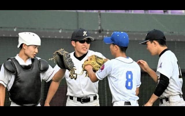 宣誓を有言実行、入魂の全力プレーで連合チーム勝利　合言葉はOK!