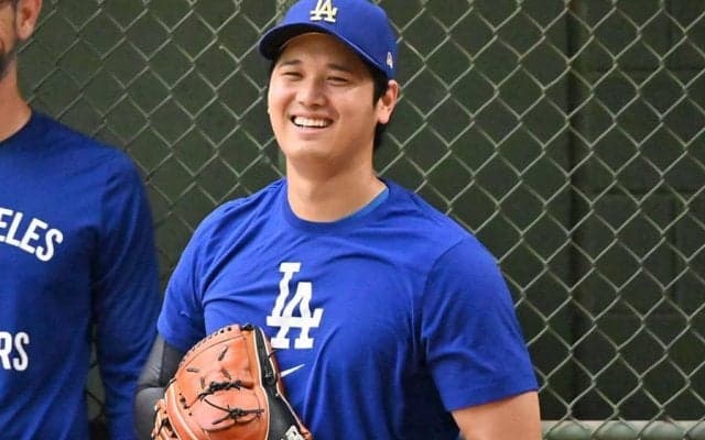 大谷翔平が解いた“封印” 突然の行動に注目「笑っちゃう」「久々に見た」