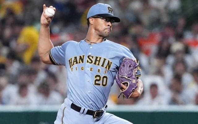 甲子園騒然の来日初完封…掛布氏「素晴らしい投球」　デュプランティエが6月度DIDアワード受賞