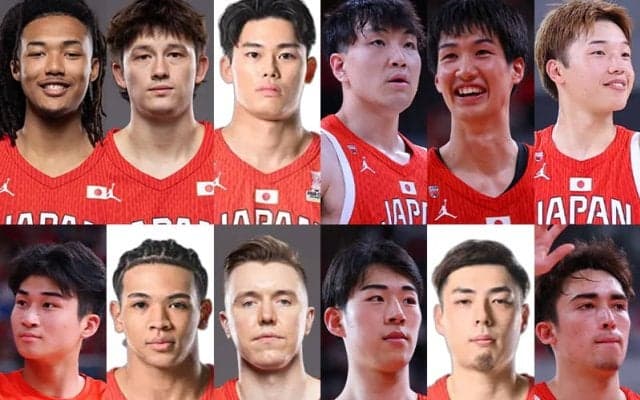 バスケ男子日本代表が韓国戦GAME1のロスター発表…吉井、川真田らベンチ外