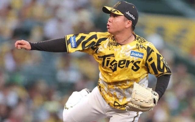 痛恨のグラスラ被弾…阪神・村上が呆然　7者連続安打で今季最多6失点、12連勝へ暗雲