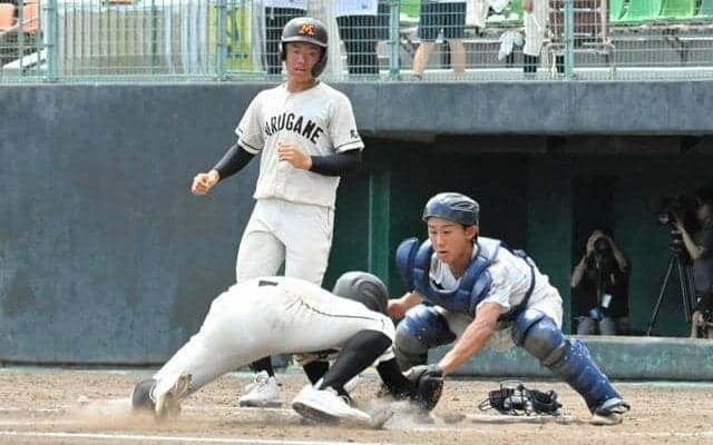 父への感謝と仲間への思いと　高松桜井・杉本主将のフルスイング