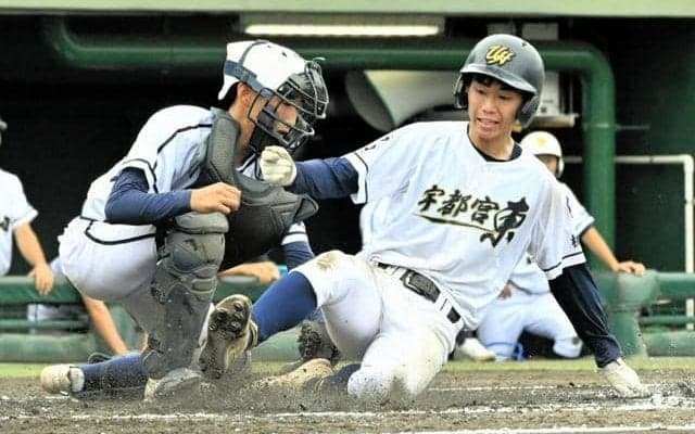 唯一の3年、快足いかし反撃　宇都宮東の小林海斗主将が意地