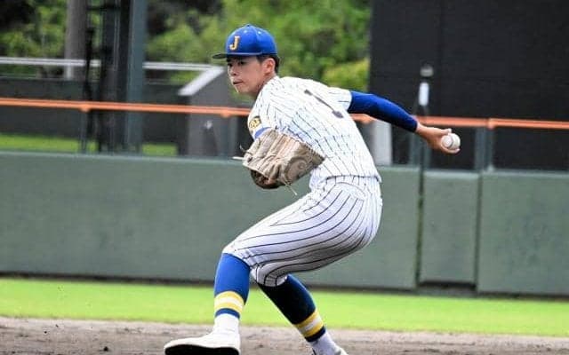 「自分のやりたい投球はできた」　鹿児島城西のエース中間悠莉投手