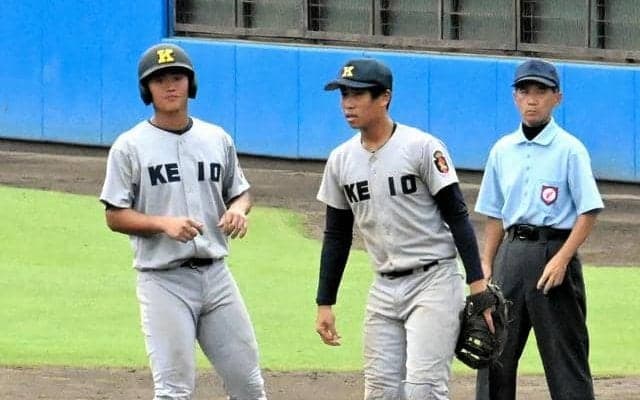 神奈川大会で史上初の慶応対決　「慶応を背負った気持ちになった」