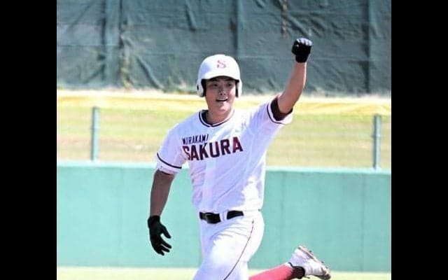 満塁本塁打に三塁打と大活躍　村上桜ケ丘・渡辺勇陽投手