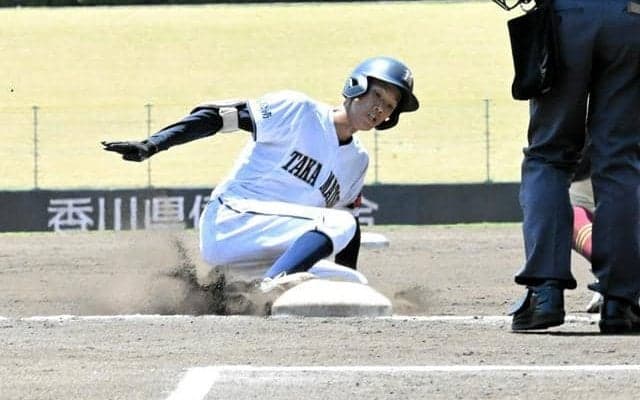 「絶対に戻る」と誓ったマウンド　高松南の西郷大翔投手、最後は笑顔