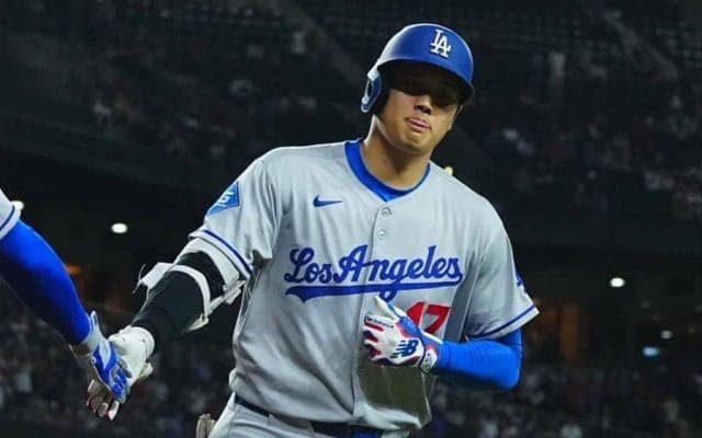 大谷翔平が生んだ“一瞬”に「ワオ！」　衝撃の光景に放送席唖然「打球は戻ってこない」