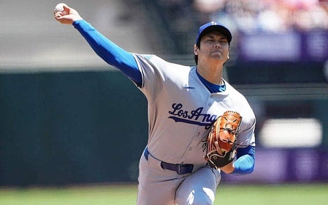 ドジャース、大谷から継投で逃げ切り連敗ストップ！同地区首位攻防戦制す　“二刀流”で4打数無安打も3回無失点