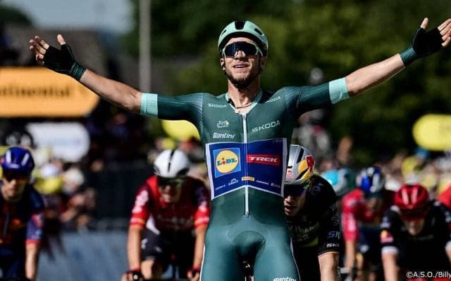 初出場のミランがスプリント勝負で初優勝！ジロ・デ・イタリアに続くポイント賞獲得に名乗り出る｜ツール・ド・フランス2025 レースレポート：第8ステージ