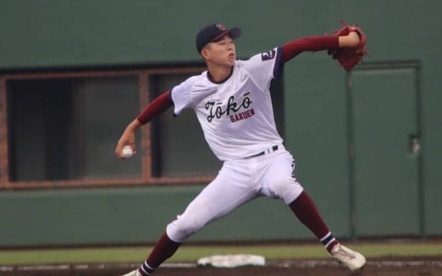 来年のドラフト候補が浮上！横浜の152キロ右腕に対抗心を燃やす桐光学園の大型右腕が4回7奪三振無失点の快投！【神奈川】