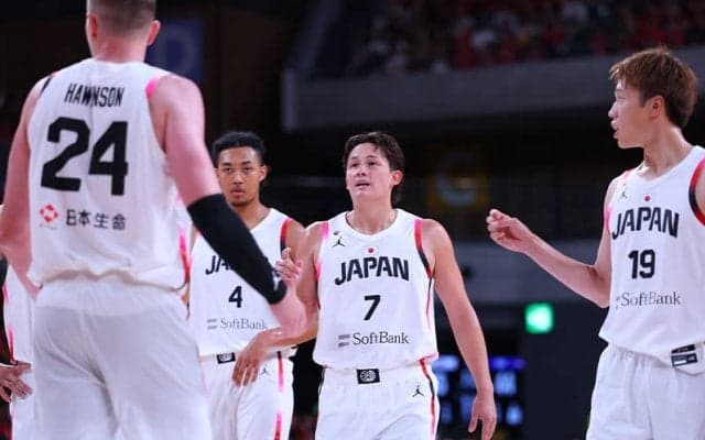 バスケ男子日本代表が韓国遠征2連敗…攻守に後手踏み苦戦、主導権奪えず完敗