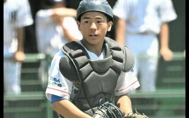 自慢の「肩」で流れを呼び寄せた　下山学園の島選手、投手を楽に