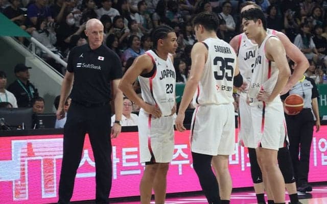 日韓戦2連敗の日本代表ホーバスHC「理想的な形」と韓国称賛…不在の河村、富樫、比江島らに言及