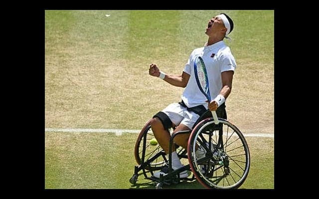 小田凱人 ウィンブルドン2度目V