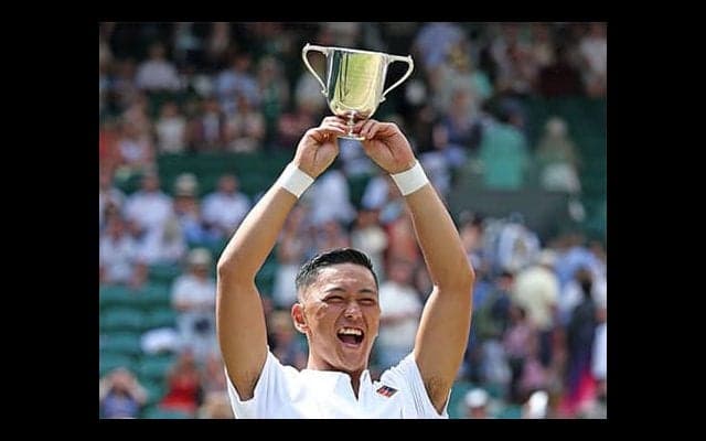  小田凱人「耐えた」アウェーで逆転V 