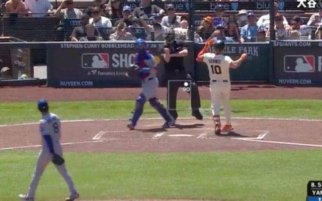 何が起きた…？ 山本由伸に“打者が激怒”「そらキレる」 手も足も出ず“見逃し三振”→怒り爆発リアクション「どんな動きw」