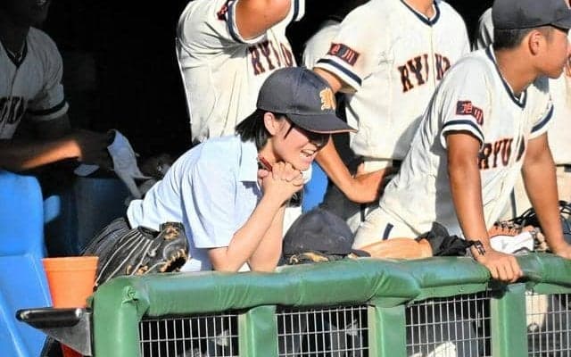 ベンチから声と祈りで戦った　旭川龍谷マネジャー兼主将の小玉心さん