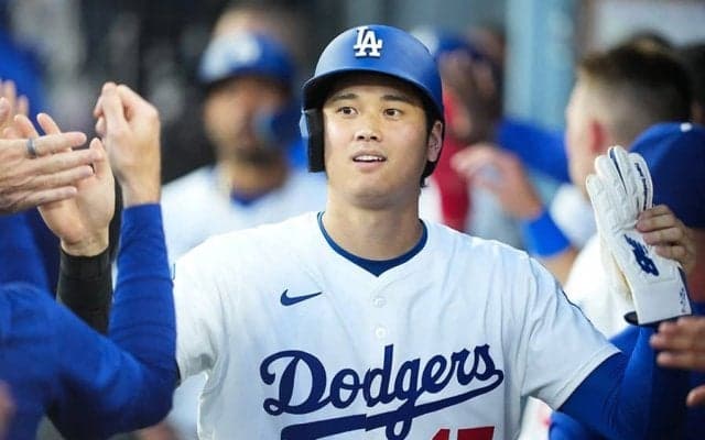 “店員”になった大谷翔平「笑顔を振りまく」　MLBが公開したまさかの1枚