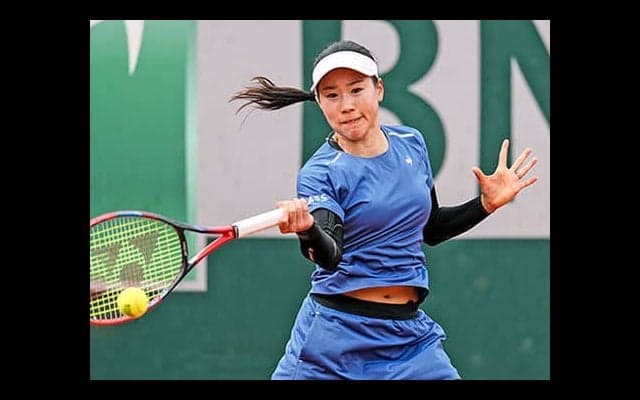 日比野菜緒 ストレート負けで初戦敗退