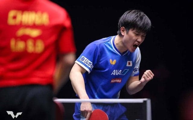 「USスマッシュ」で準Vの張本智和が日本勢トップの4位　松島輝空が20位、戸上隼輔が27位｜卓球男子世界ランキング（2025年第29週）