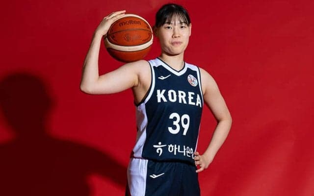 WKBL新人王の先にある夢…洪有純、韓国代表としてFIBAデビュー