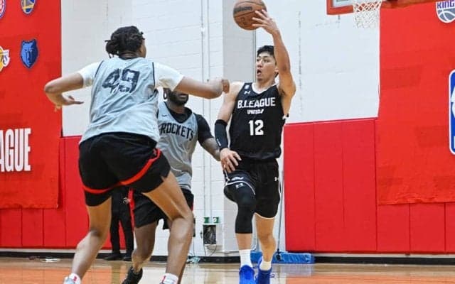 “日本国内では得られない”Bリーグ選抜米遠征の刺激…今村佳太「すごく意識を変えてもらえた」
