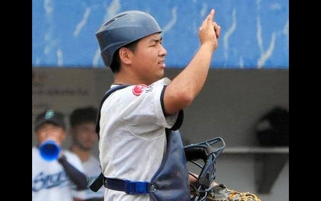 急な捕手指名も壁当てで克服　強豪相手に奮闘の平塚湘風・波多野主将