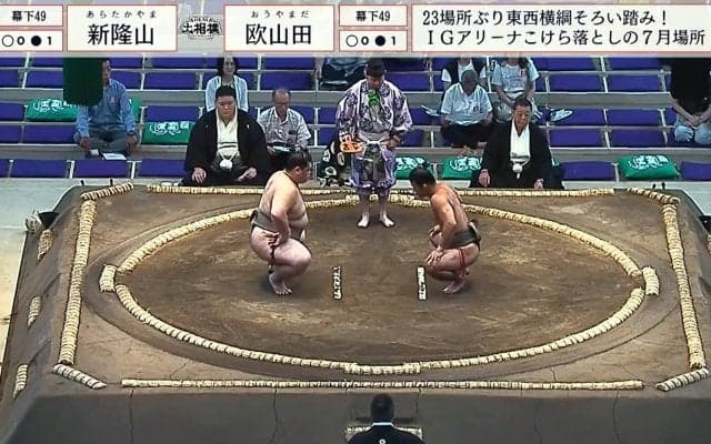 「体に惚れました」「すごい筋肉」全身“バキバキ”の力士にファン衝撃 見事な肉体美に驚きの声相次ぐ