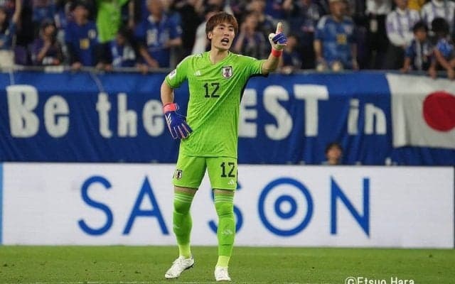 ｢大迫半端ないって！｣｢神セーブ過ぎやろ｣日本の大ピンチを救ったGK大迫敬介の“左手一本”スーパーセーブが話題！｢凄すぎてまじブッフォンかと思たで｣の声