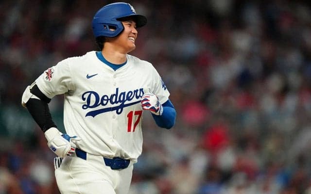 大谷翔平が「ホームランを逃した自分にムッとした」 MLB公式が投稿した“お茶目な悔しがり方”にX沸騰「その笑顔、ハリウッド超え」