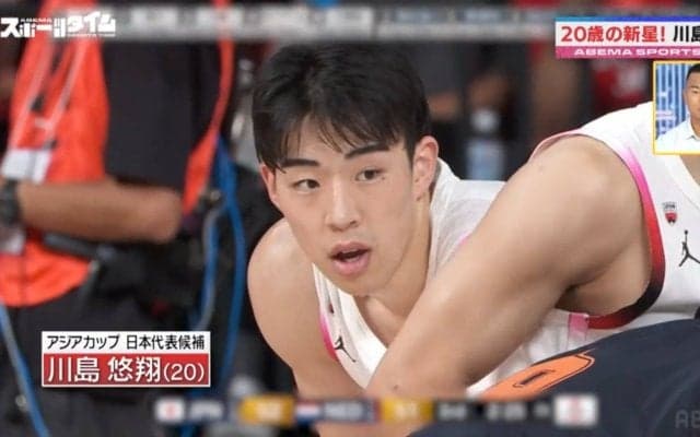「何本目だよ、川島！」バスケ日本代表に20歳の“リバウンド王”爆誕！身長2メートルの逸材に辻直人「こんなに取れる選手いない」と太鼓判