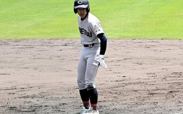 直前の発表で打順変更、奮起の3安打　中越・宮崎選手「下位でも」