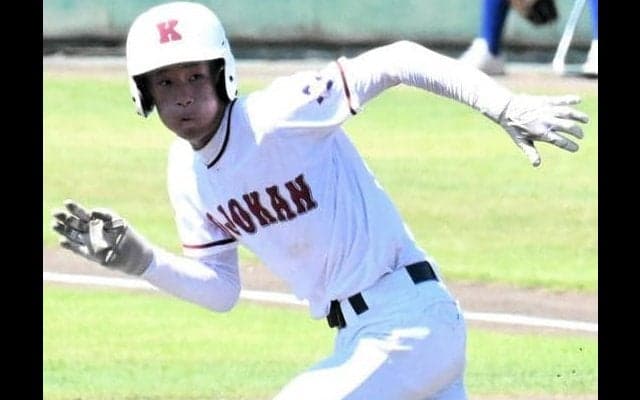 二盗、三盗、光った「走」　三拍子そろう、米沢興譲館の後藤隆汰選手