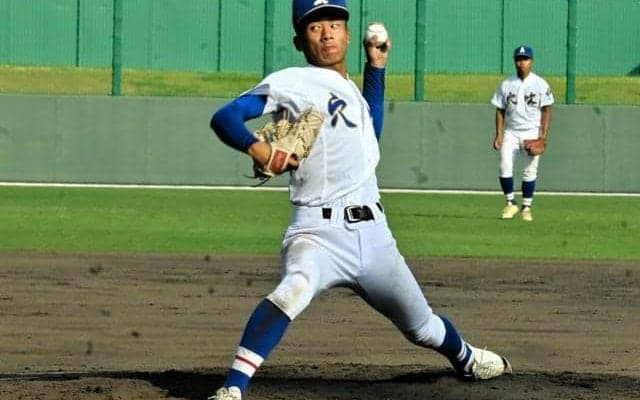 穴吹の滝上春斗投手「最後は気持ちに応えた」　11奪三振も初戦敗退