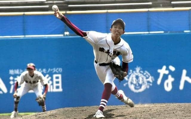 勝利目前で連打浴びるも…愛媛大付・渡部投手「一番いい投球できた」