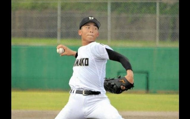 昨夏の悔しさ胸に磨いた右腕、13奪三振も及ばず　浜田・山田玲投手