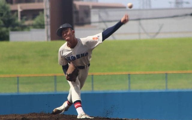強豪私学の誘いがありながらも銚子商に進んだ期待の1年生左腕が夏デビュー！高校での目標は150キロ【千葉】
