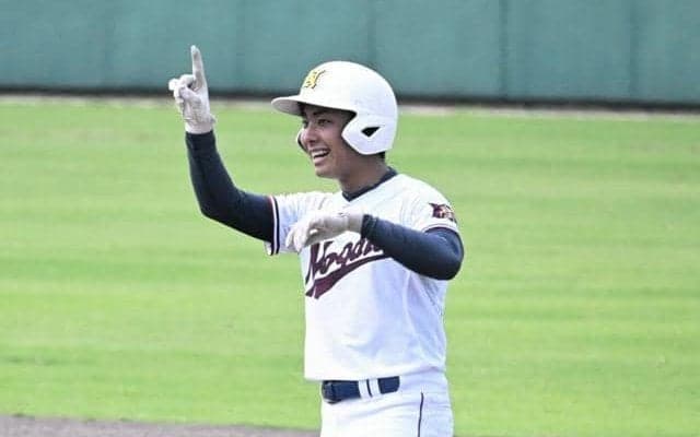 「まだ終わってない」仲間と声をかけあい出塁　直方・太田翔斗選手
