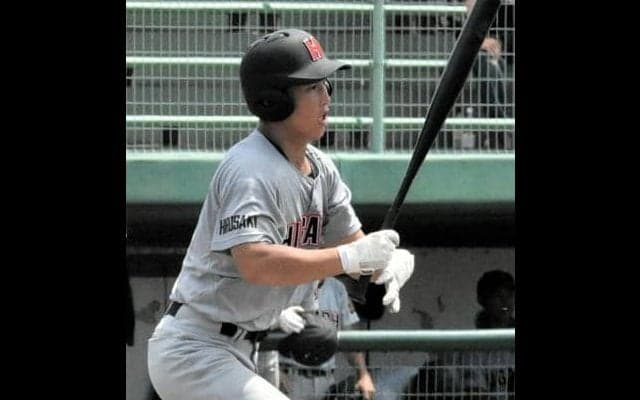 青森山田と大接戦の弘前東　先制打の桜庭選手「ここまで戦えて自信」