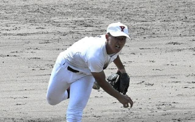 最後の球、自分らしく投げきった　八女・吉門投手「逃げずに直球」