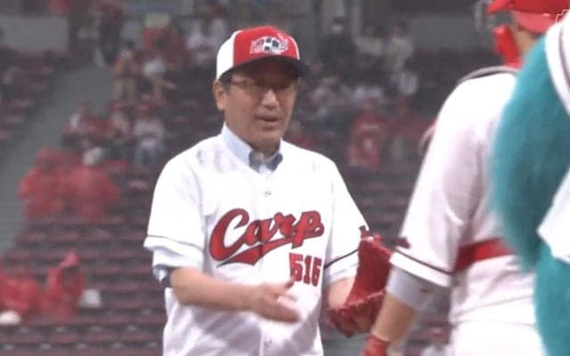 「完璧じゃん」広島市長の“ノーバン投球”にファン反応　雨足強い最悪のコンディションで見せた奇跡の一球