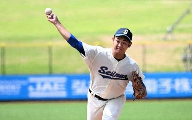 青森屈指の剛腕　青森南・松下和広投手「出し切れた」と涙なし