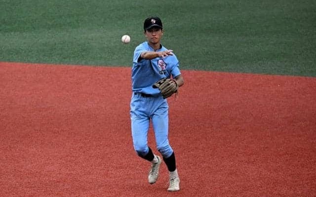 「ここに飛んでくる」志願した本職でアウト五つ　塩釜・鈴木莉空選手