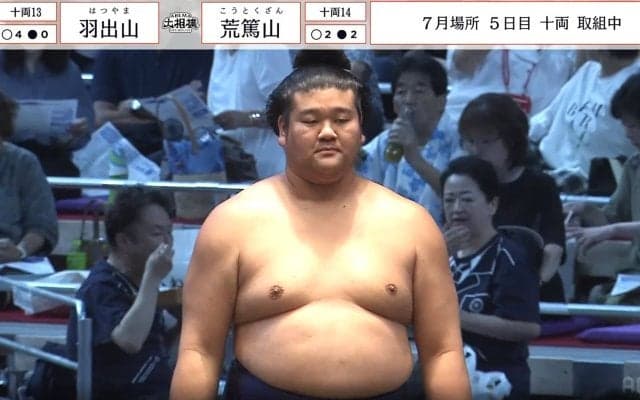 「脚長すぎ」「視覚がバグる」身長194センチの“美脚”力士にファン驚き