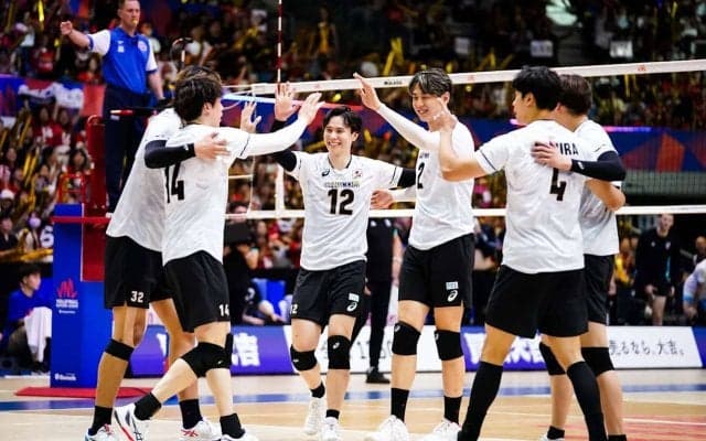 男子日本代表　セットカウント0-2からアルゼンチンに逆転勝ち　2戦連続の逆転勝利で千葉大会開幕2連勝