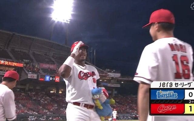 広島、異例の3度・2時間20分の中断で5回雨天コールドによる引き分けに…モンテロの2戦連発アーチも勝ち切れず