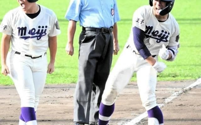 2日間の激闘、明大八王子が逆転　村田主将、大声援に「目が覚めた」